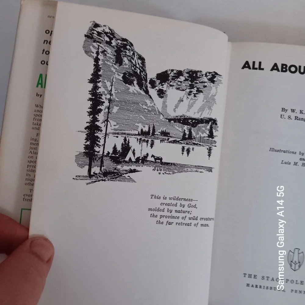 All About Camping W K Merrill 1963 STACKPOLE Hardcover Vintage Dust Jacket